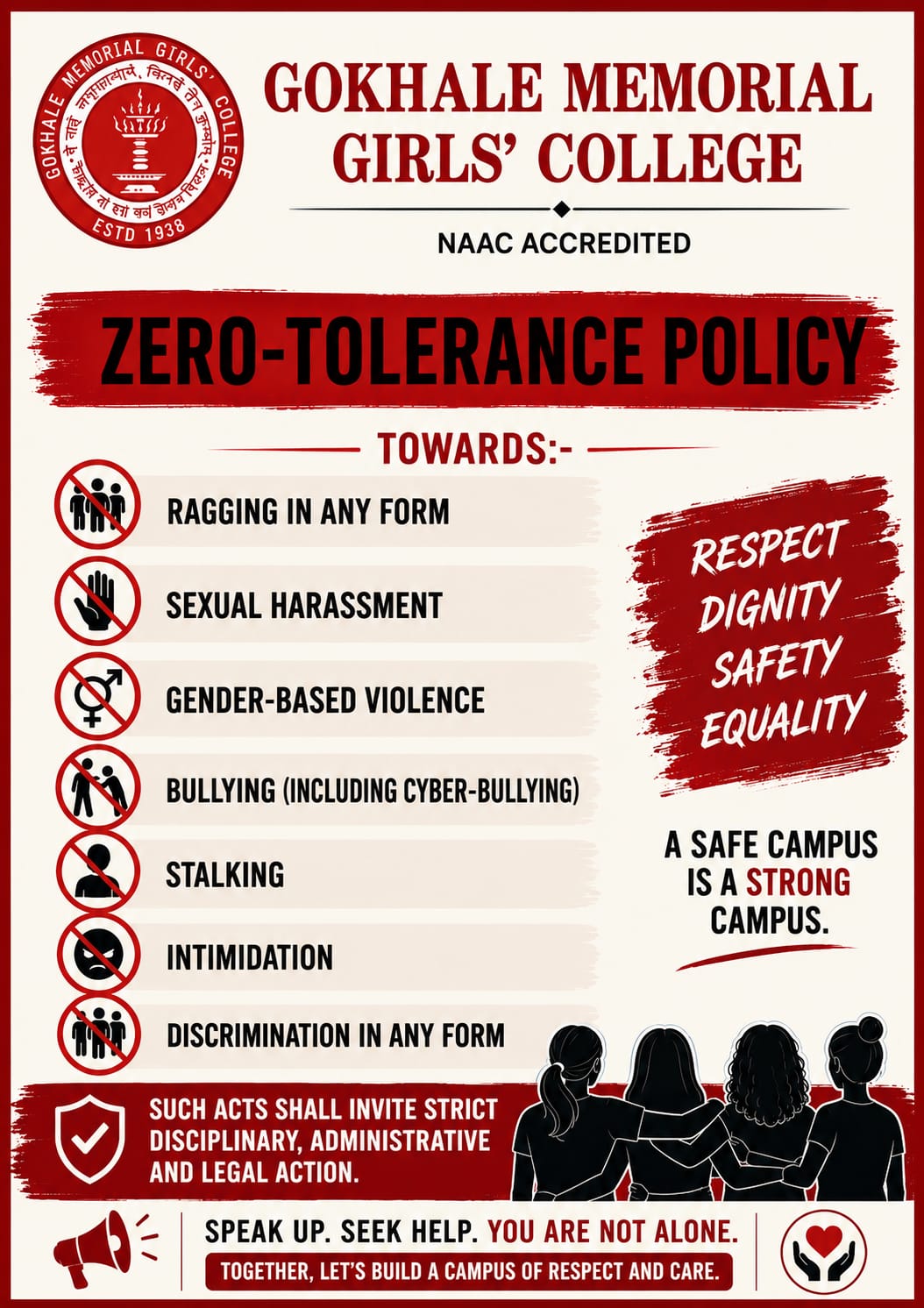 Zero Tolerance Policy